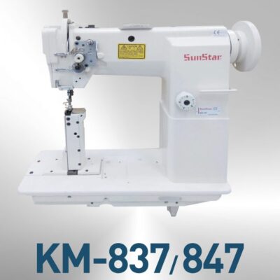 Máy 1 kim trụ đứng cơ, trụ kim đẩy KM-837